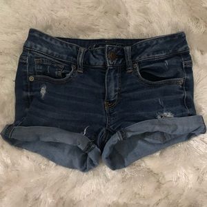 American eagle super stretch shorts